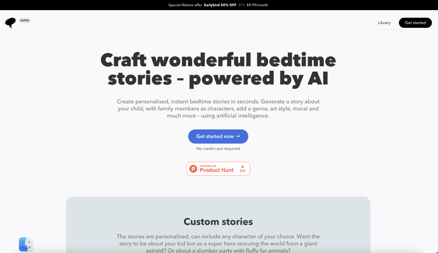 BedtimeStory.AI: Easy Way to Find New and Engaging Bedtime Stories