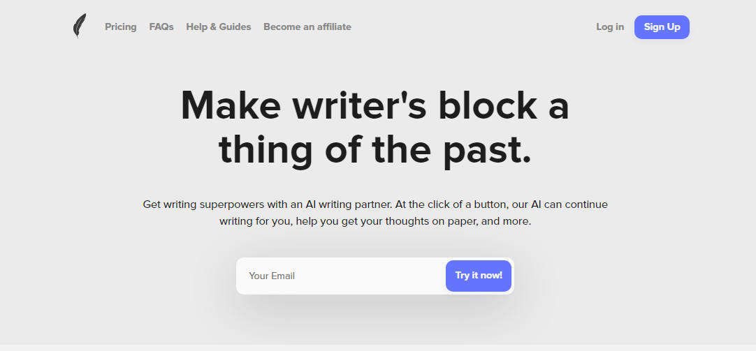 ShortlyAI: AI Writing Assistant for Content Creation