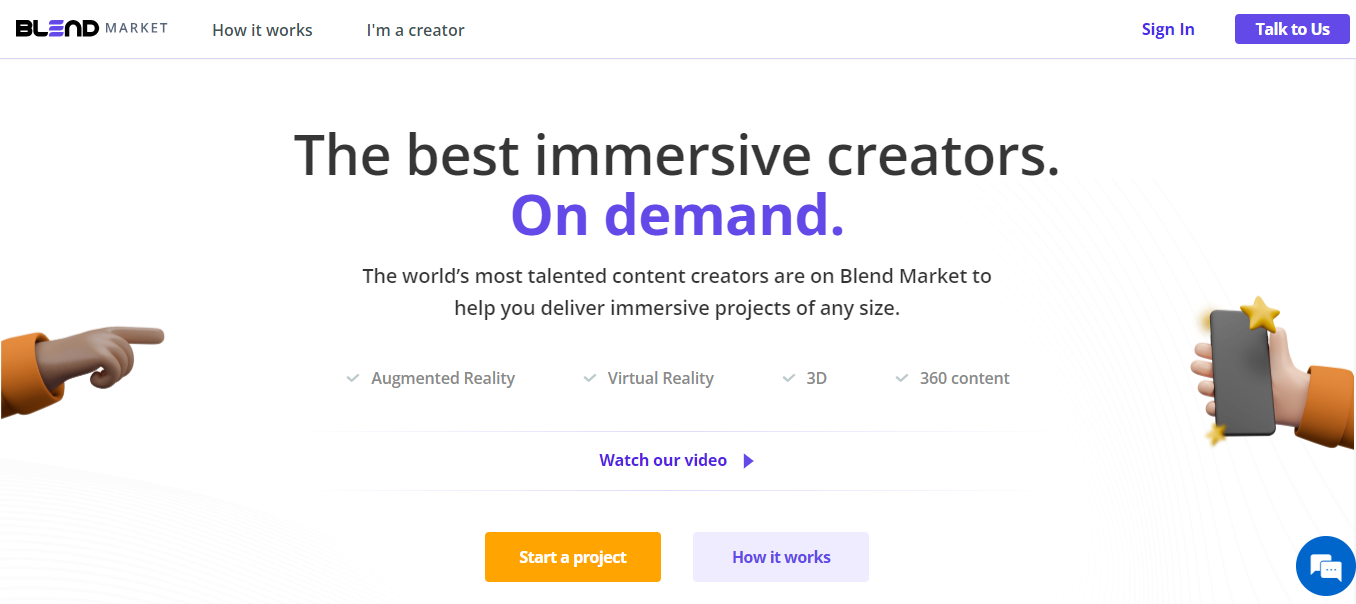Blend Market: Online Marketplace for Blender Users