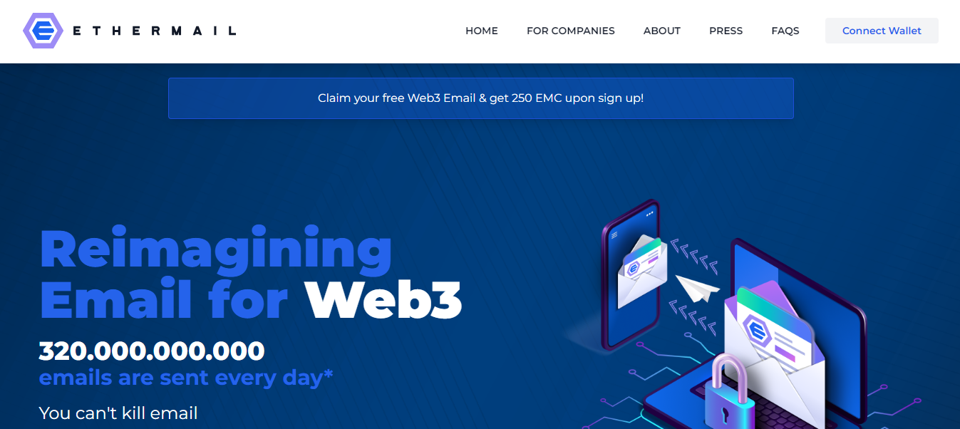 Ethermail: Web3-based Email Communication Service