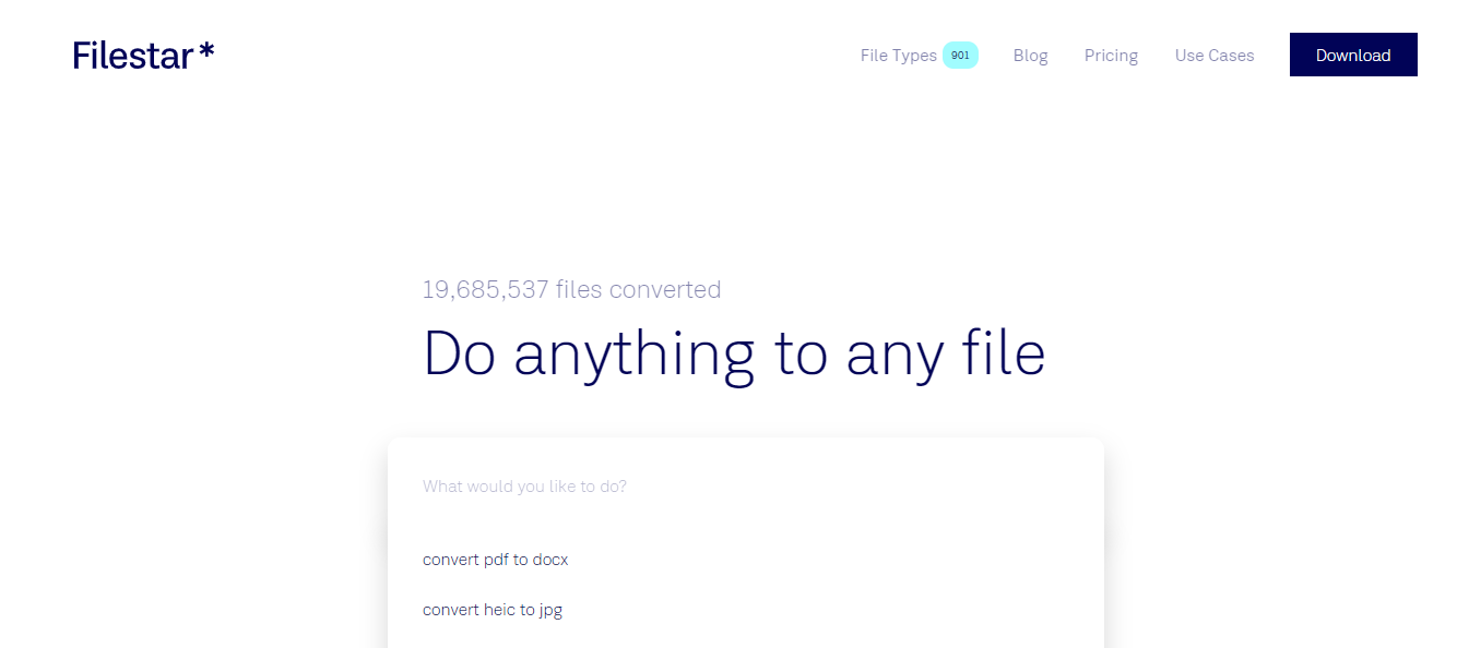 Filestar: Make any changes to any file