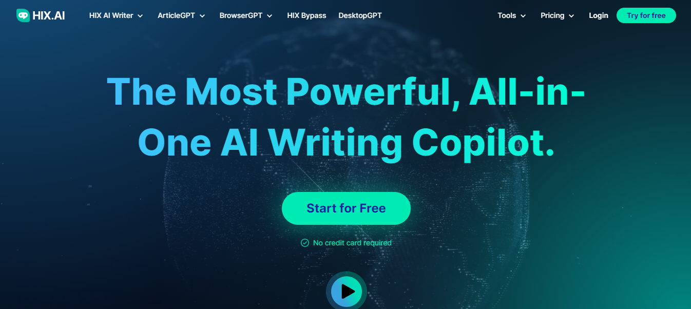 Hix.AI: AI Writing Assistant