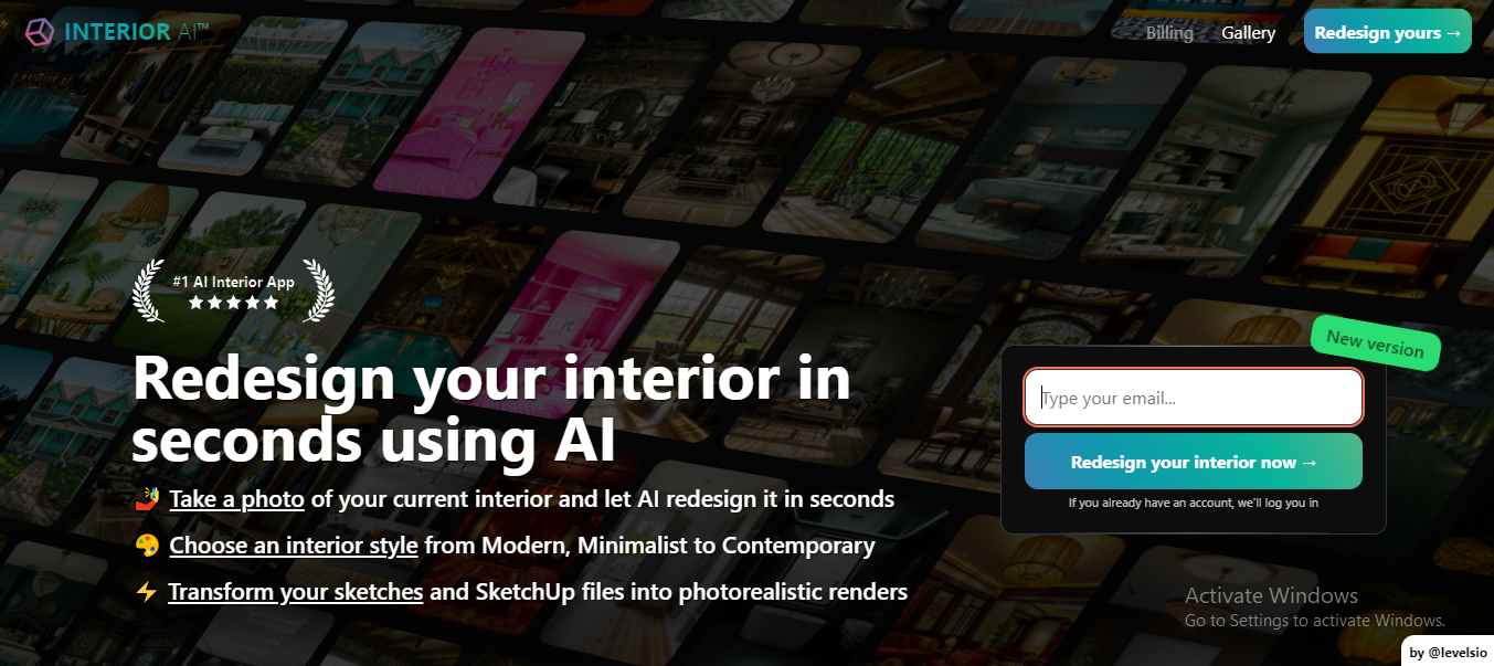 Interior AI: AI-Powered Interior Design Tool