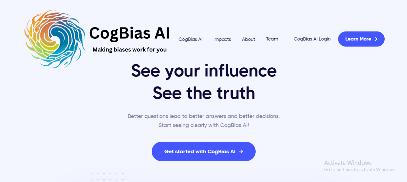 CogBias AI: Improves Customer Discovery