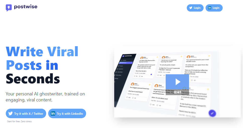 Postwise.ai: AI Social Media Content Creator